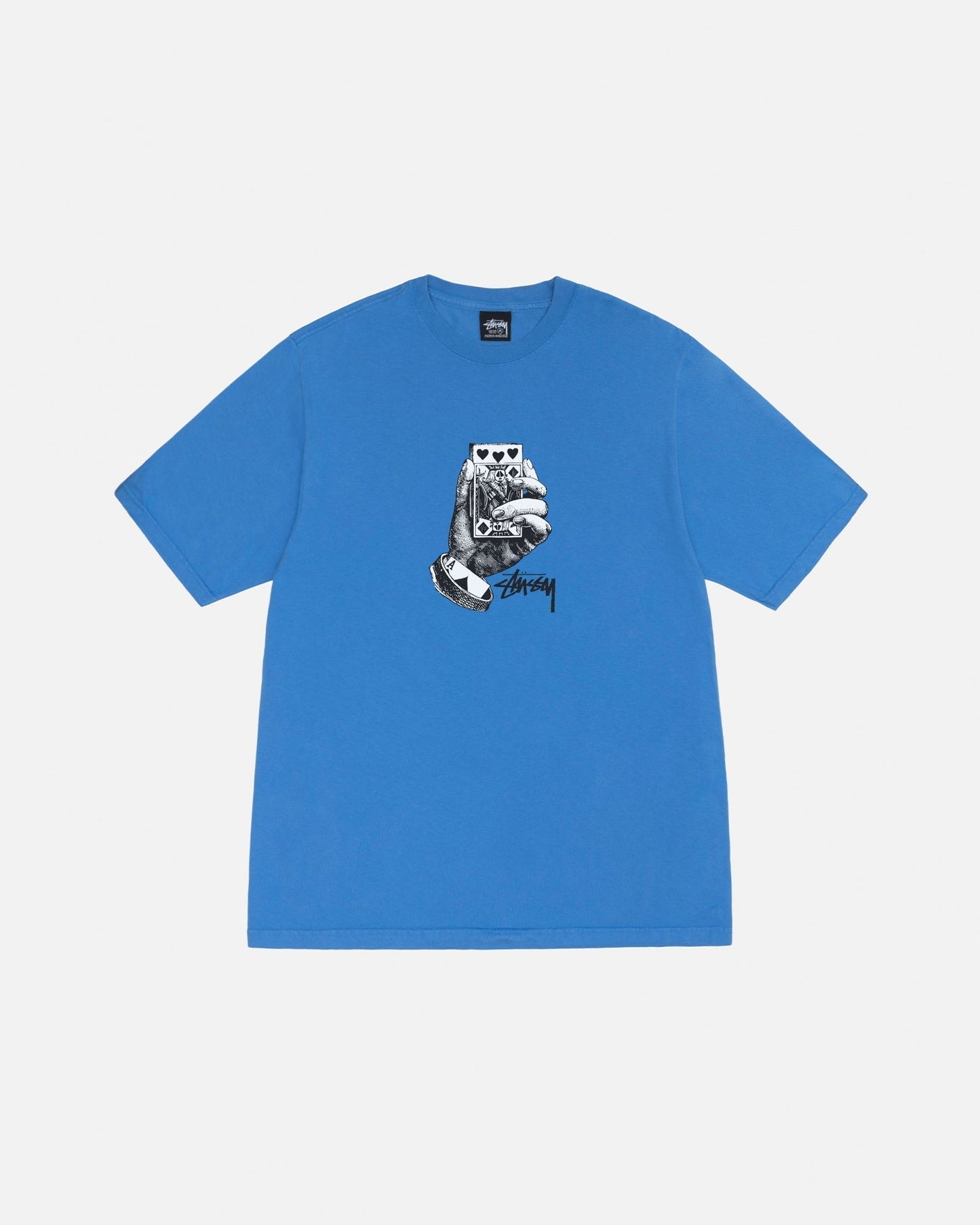 ALL BETS OFF BLUE TEE PIGMENT DYED – Blue