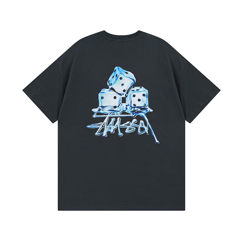 Stussy T Shirts Casual Loose Couple T Shirts