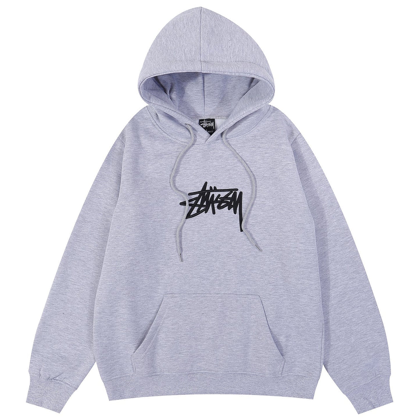 Stussy Hoodie Embroidered Fleece Fashion Hooded Sweater