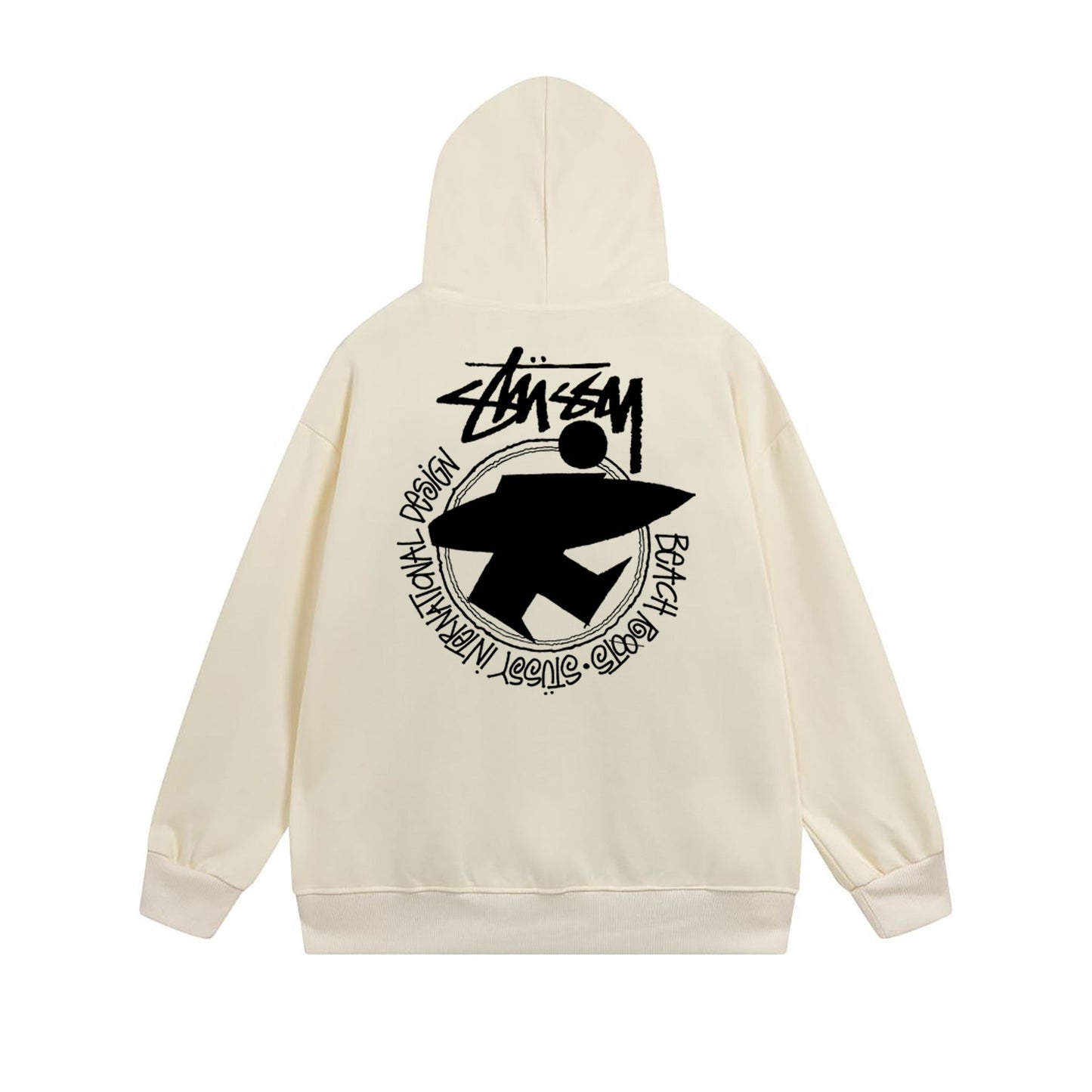 Stussy Hoodie Zip Cardigan Hooded Sweater