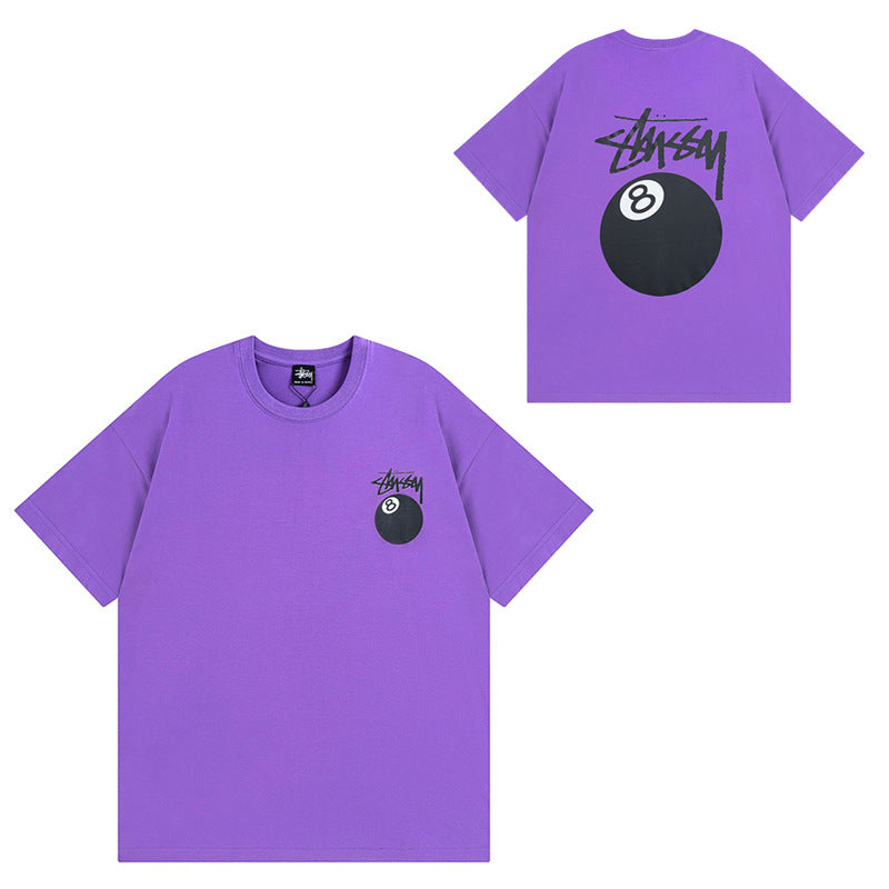 Stussy T Shirts Casual Versatile Loose T Shirts Couple