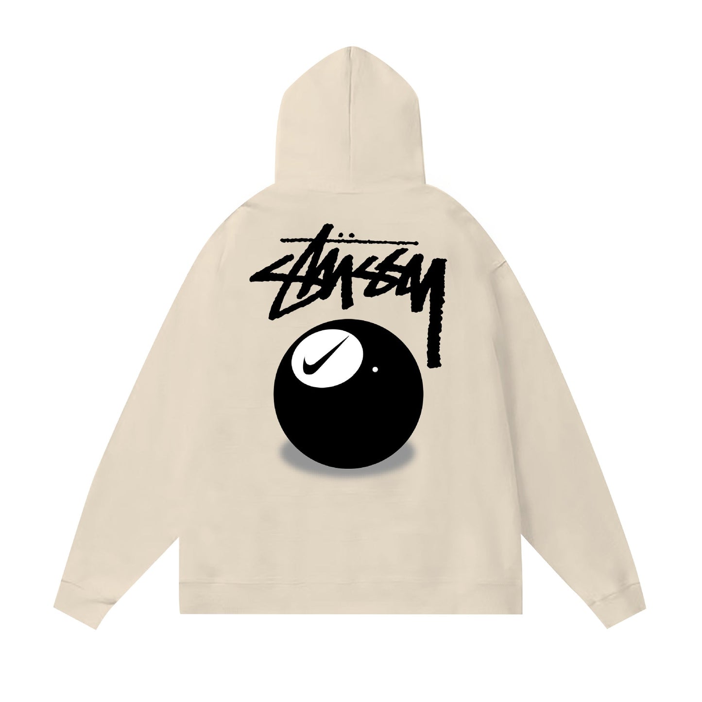 Stussy Hoodie Fall/Winter Fleece Hooded Sweater