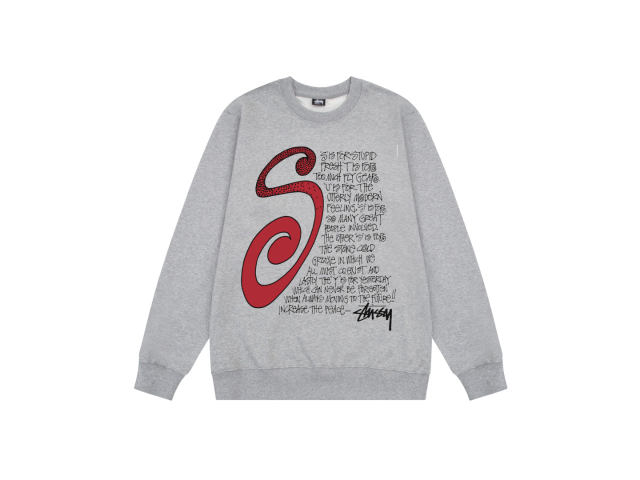 Stussy Sweatshirts Fashion Classic Sweatshirts
