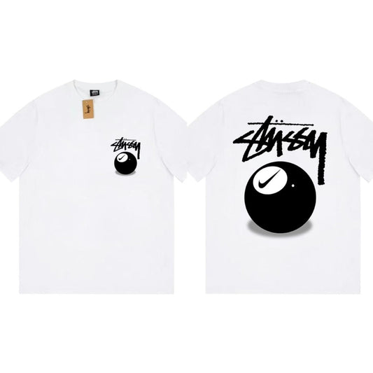 Stussy T Shirts Loose Casual T-Shirts Same for Men and Women