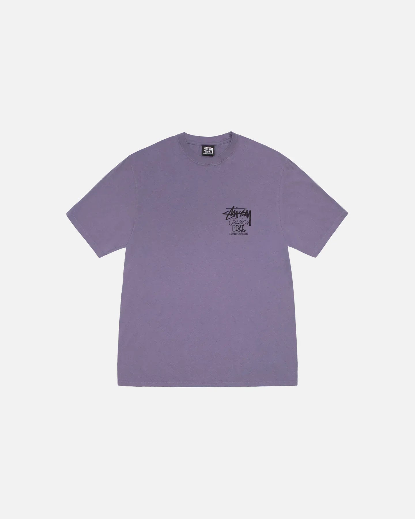 STUSSY CLASSIC GEAR TEE PIGMENT DYED