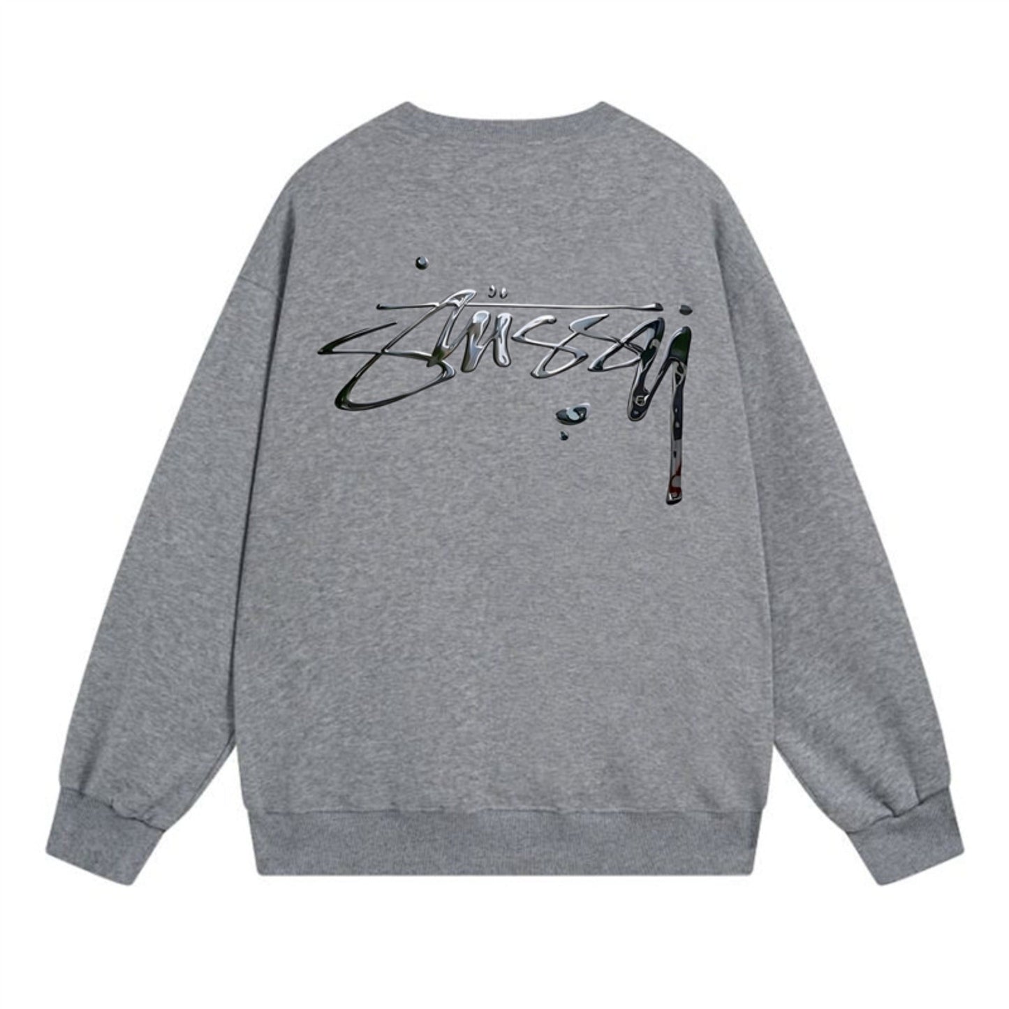 Stussy Sweatshirts Crew Neck Fleece Sweater