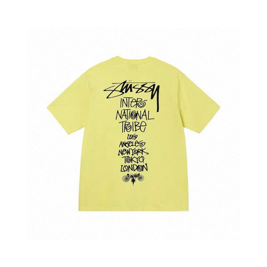 Stussy T Shirts Casual Loose Couple T Shirts