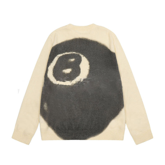 Stussy Sweatshirts Crew Neck Fashion Knitted Sweater