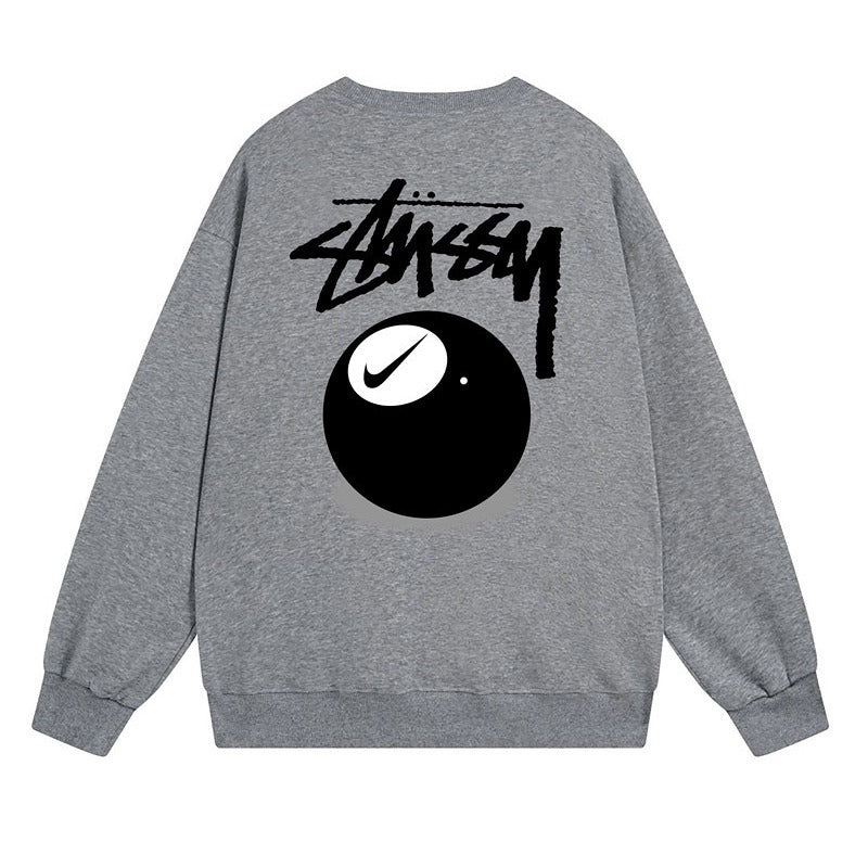 Stussy Sweatshirts Crew Neck Fleece Sweater