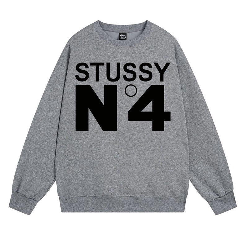 Stussy Sweatshirts Crew Neck Fleece Sweater