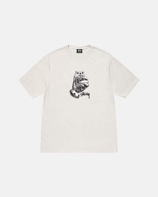 ALL BETS OFF TEE PIGMENT DYED &#8211; White