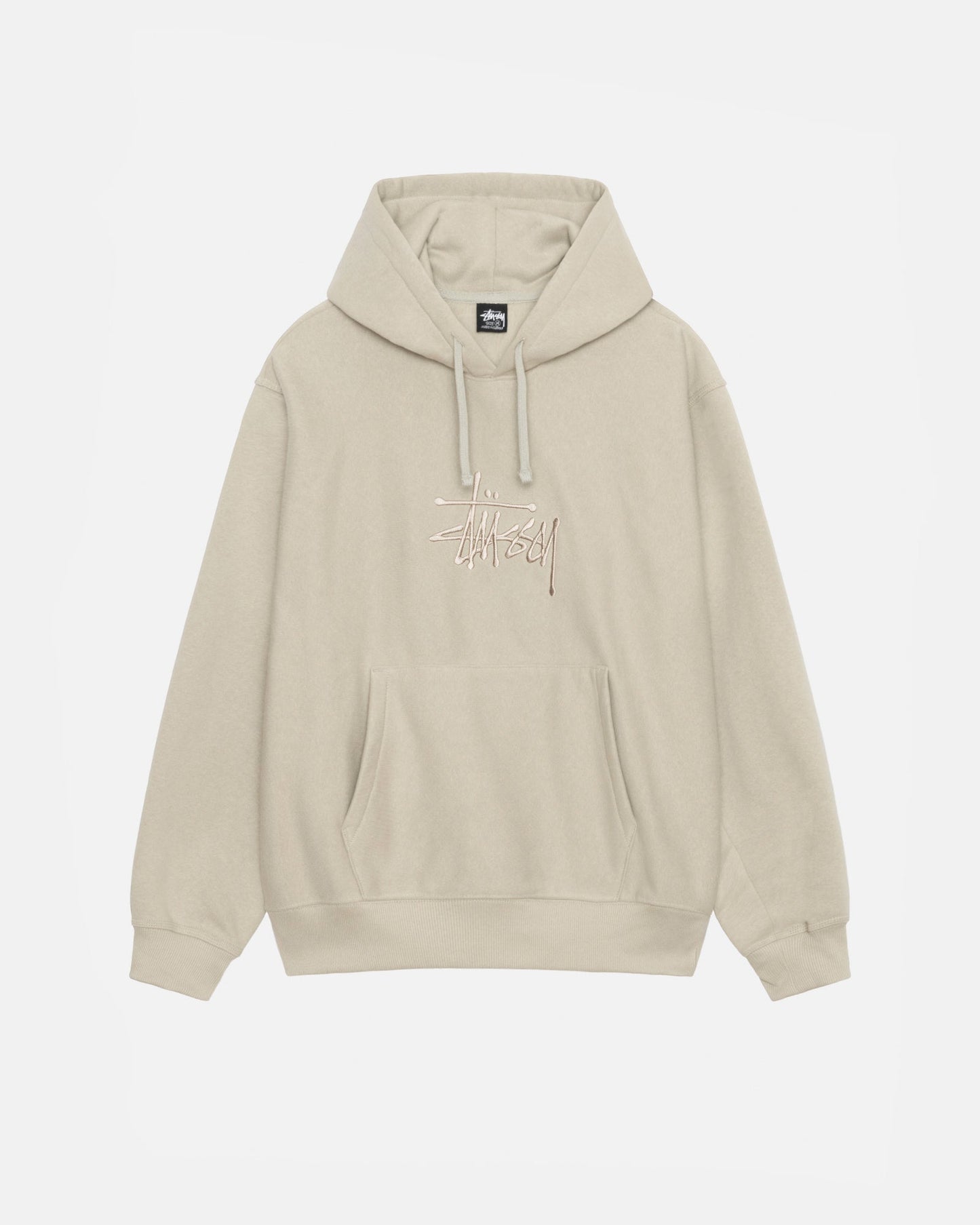 BASIC APPLIQUE STUSSY HOODIE