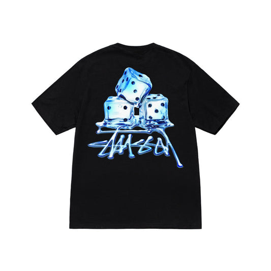 MELTED TEE-BLACK