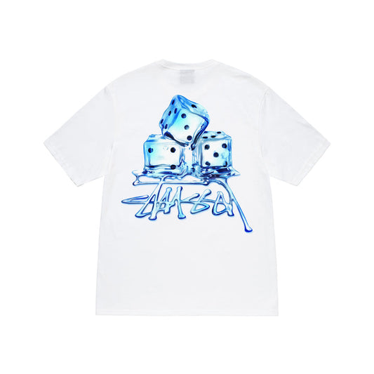 MELTED TEE-WHITE