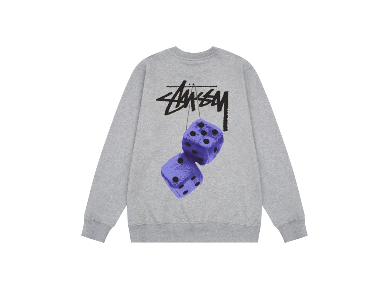 Stussy Sweatshirts Classic Print Fashion Sweater
