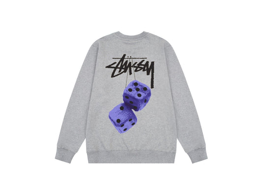 Stussy Sweatshirts Classic Print Fashion Sweater