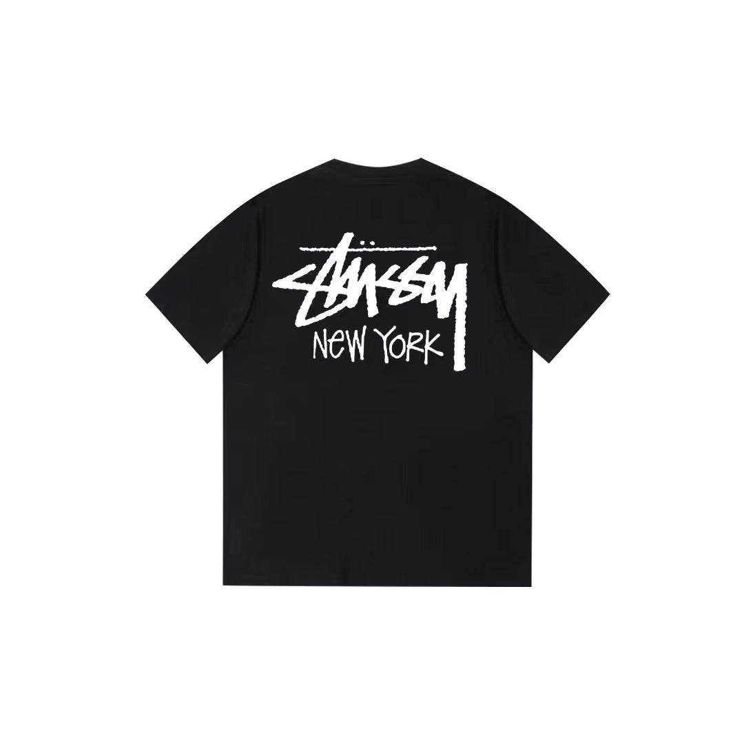 Stussy T Shirts Loose Casual T-Shirts Same for Men and Women