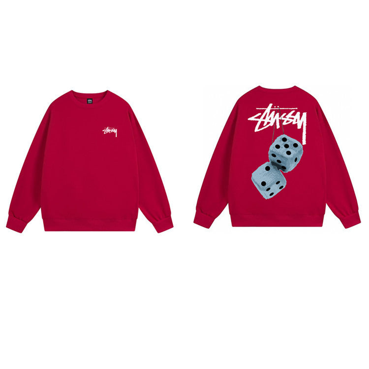 Stussy Sweatshirts Crew Neck Fleece Classic Sweater