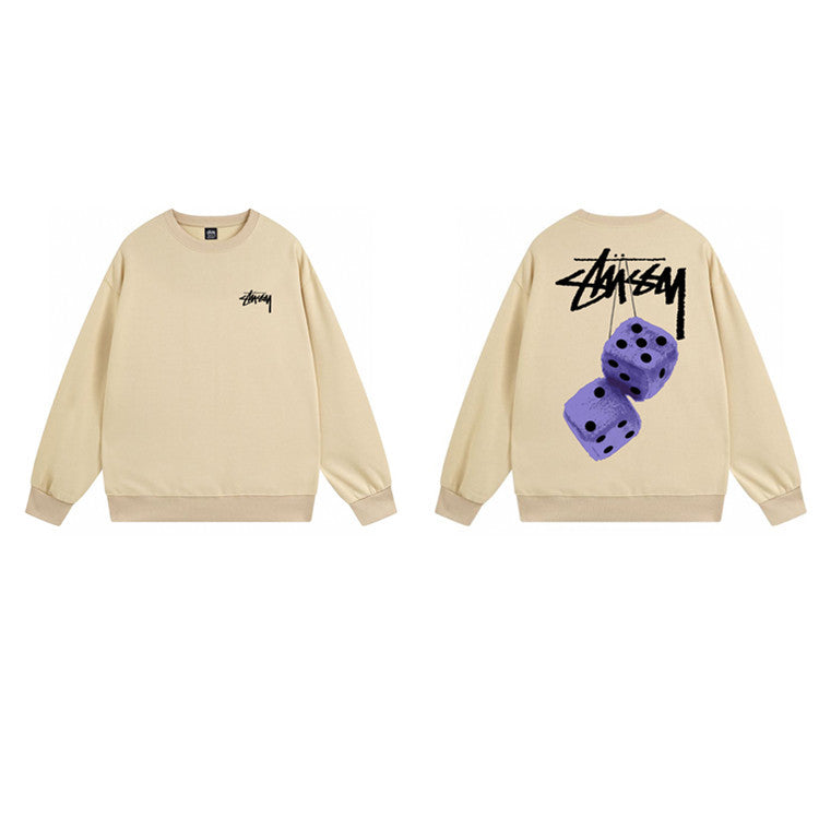 Stussy Sweatshirts Crew Neck Fleece Classic Sweater
