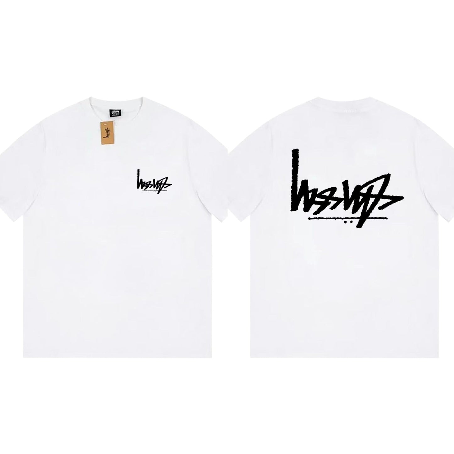 Stussy T Shirts Loose Casual T-Shirts Same for Men and Women