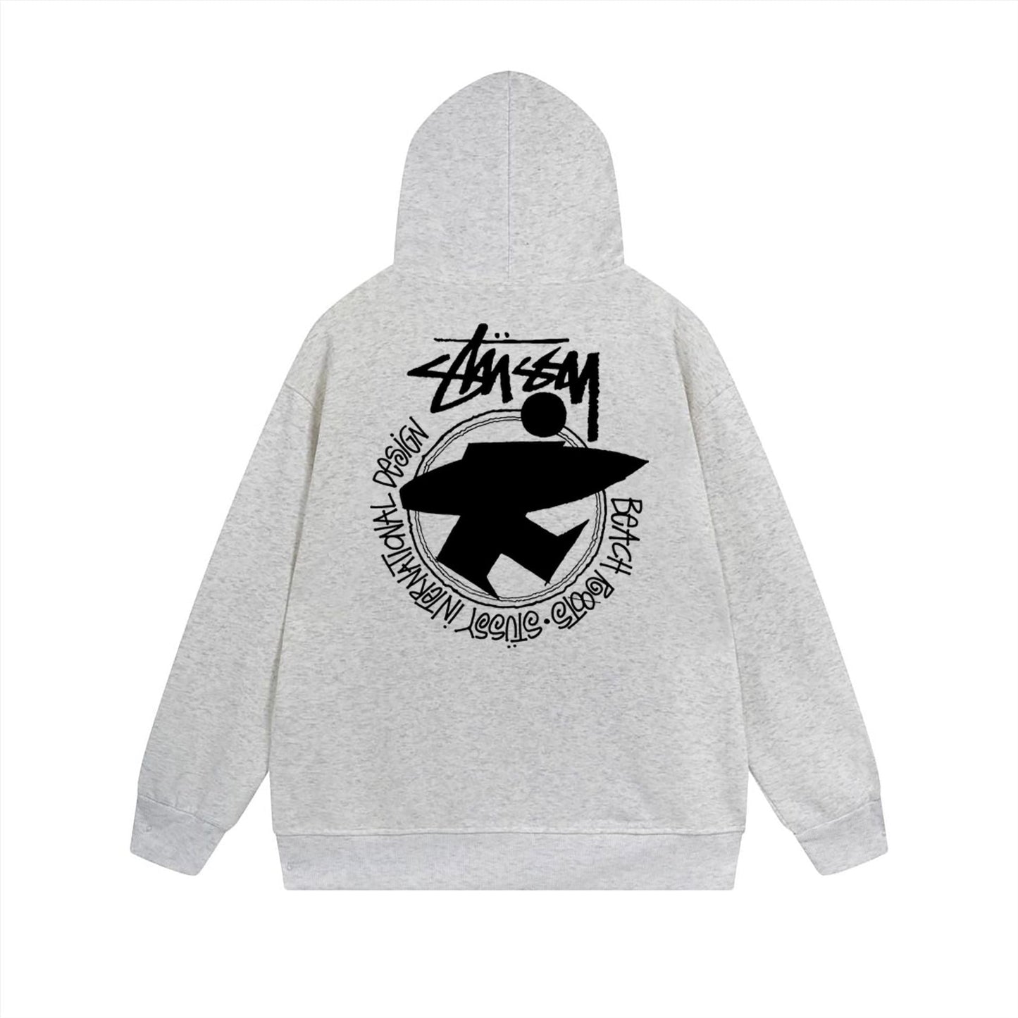 Stussy Hoodie Zip Cardigan Hooded Sweater