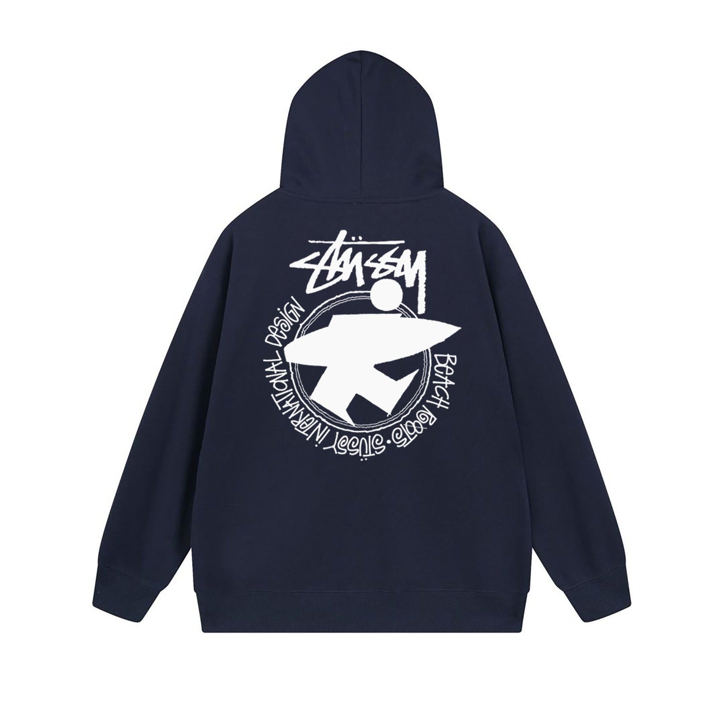 Stussy Hoodie Zip Cardigan Hooded Sweater