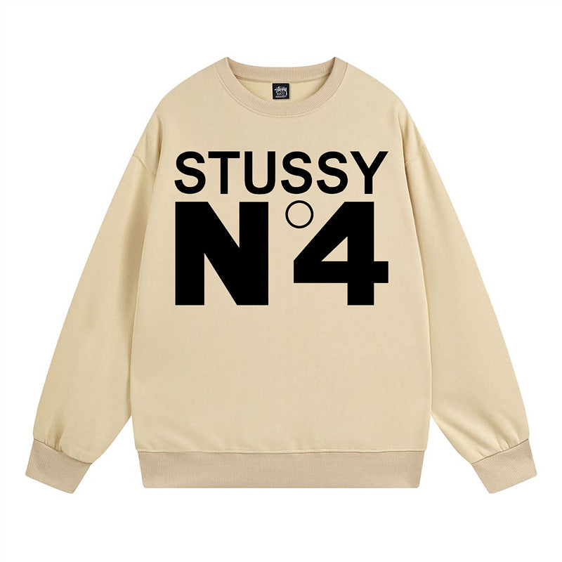 Stussy Sweatshirts Crew Neck Fleece Sweater