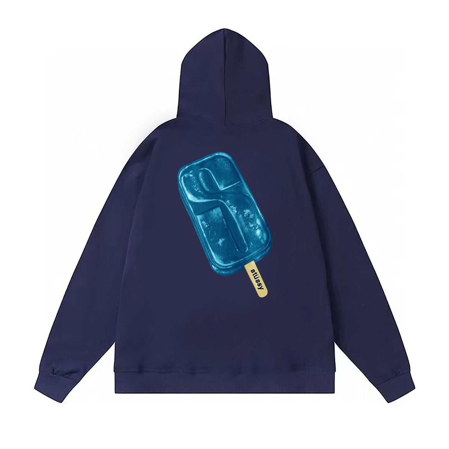 Stussy Hoodie Fall/Winter Fleece Hooded Sweater