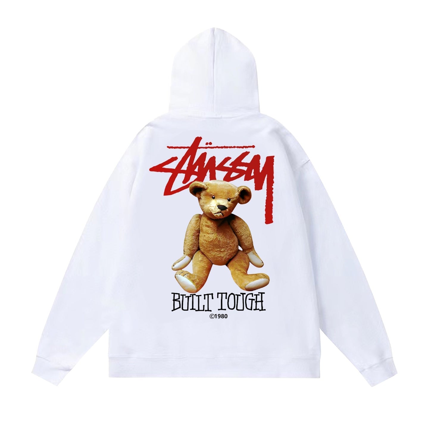Stussy Hoodie Fall/Winter Fleece Hooded Sweater
