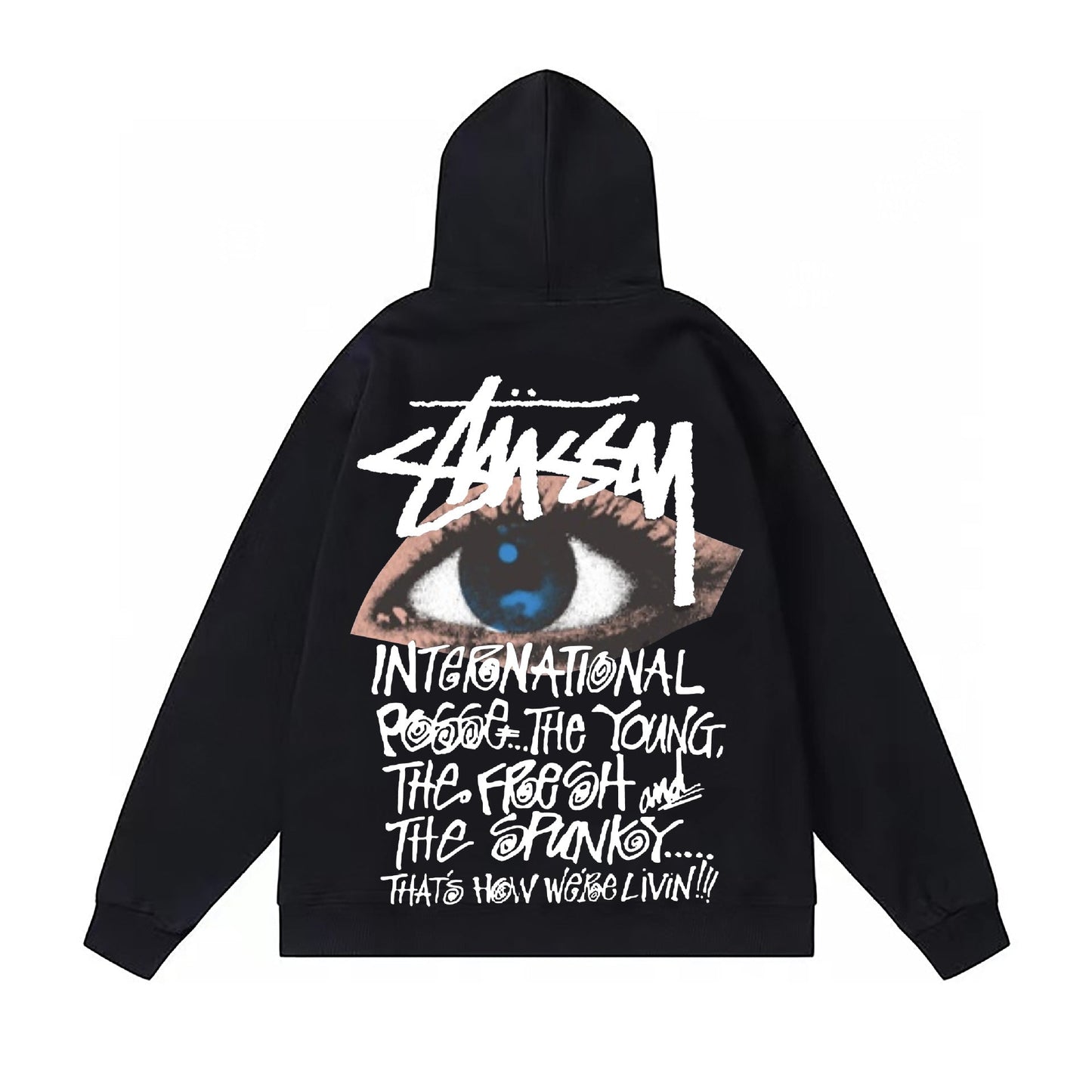 Stussy Hoodie Fleece Hooded Sweater