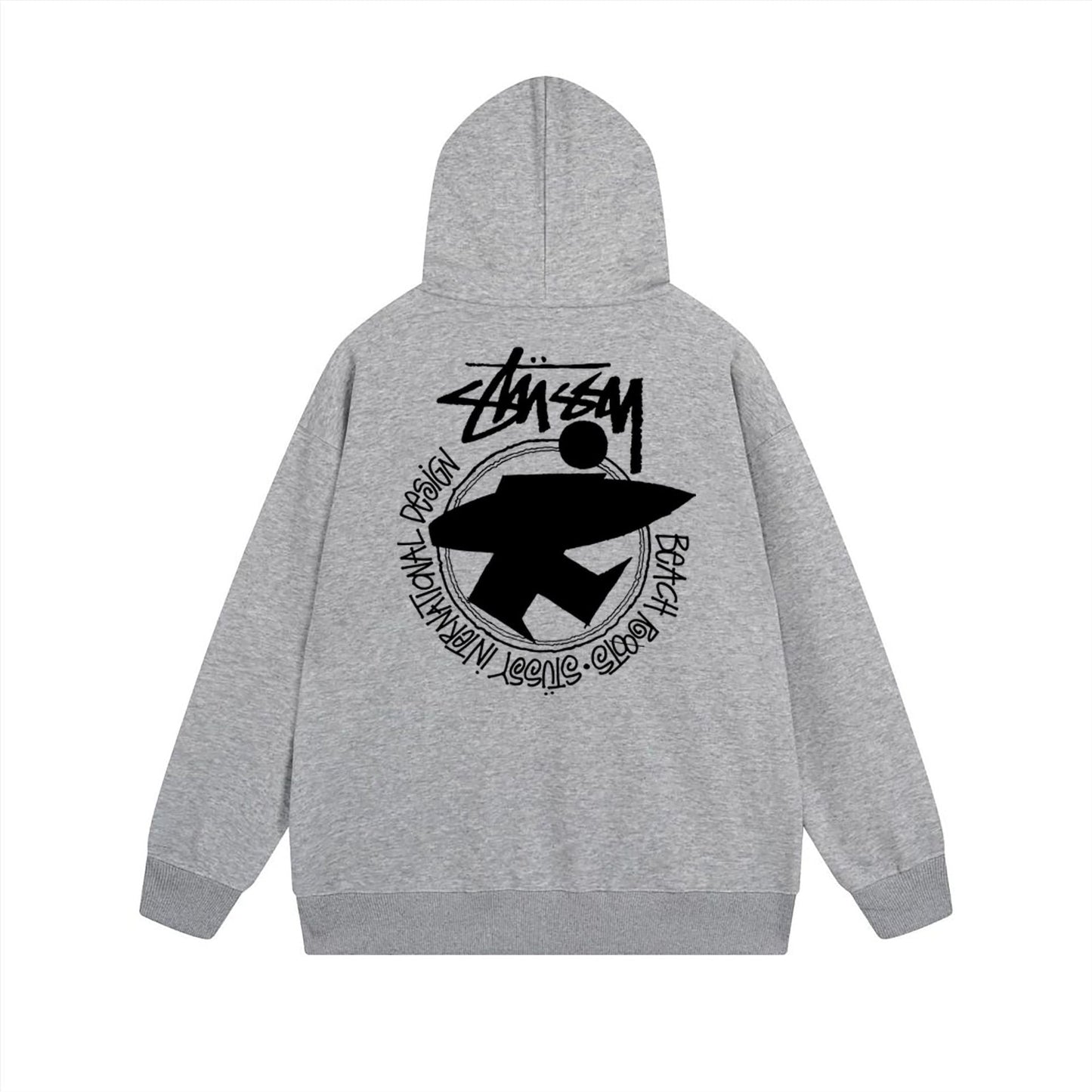 Stussy Hoodie Zip Cardigan Hooded Sweater