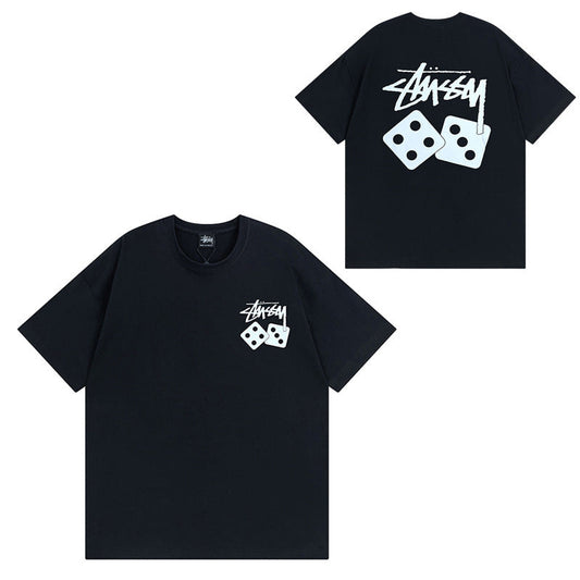 Stussy T Shirts Casual Versatile Loose T Shirts Couple