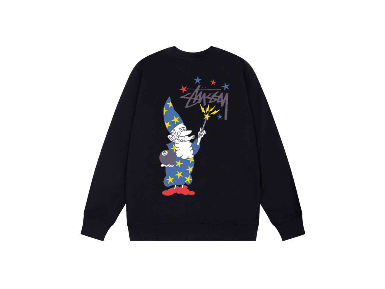 Stussy Sweatshirts Classic Print Fashion Sweater