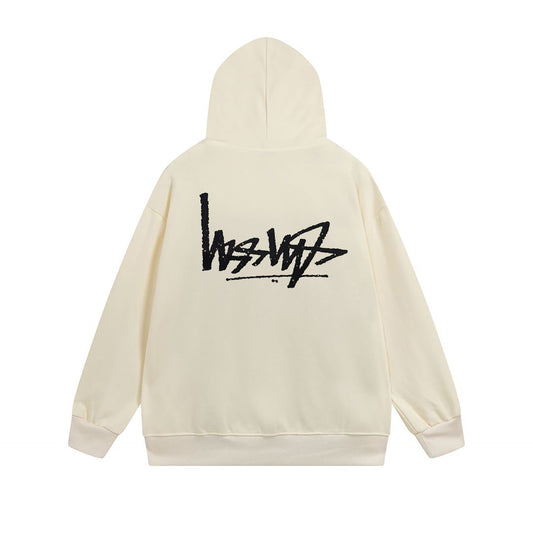 Stussy Hoodie Zip Cardigan Hooded Sweater