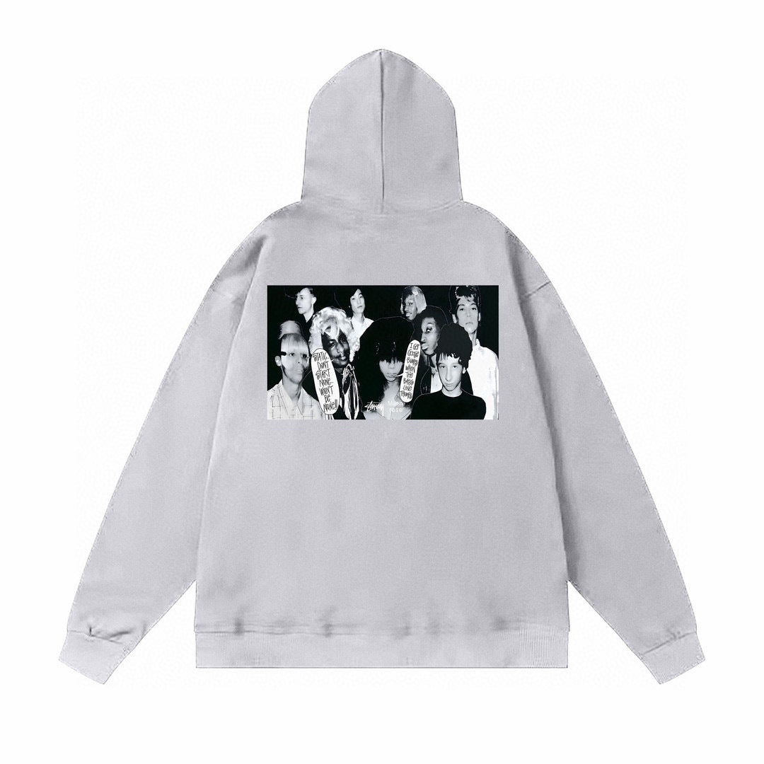 Stussy Hoodie Fleece Hooded Sweater
