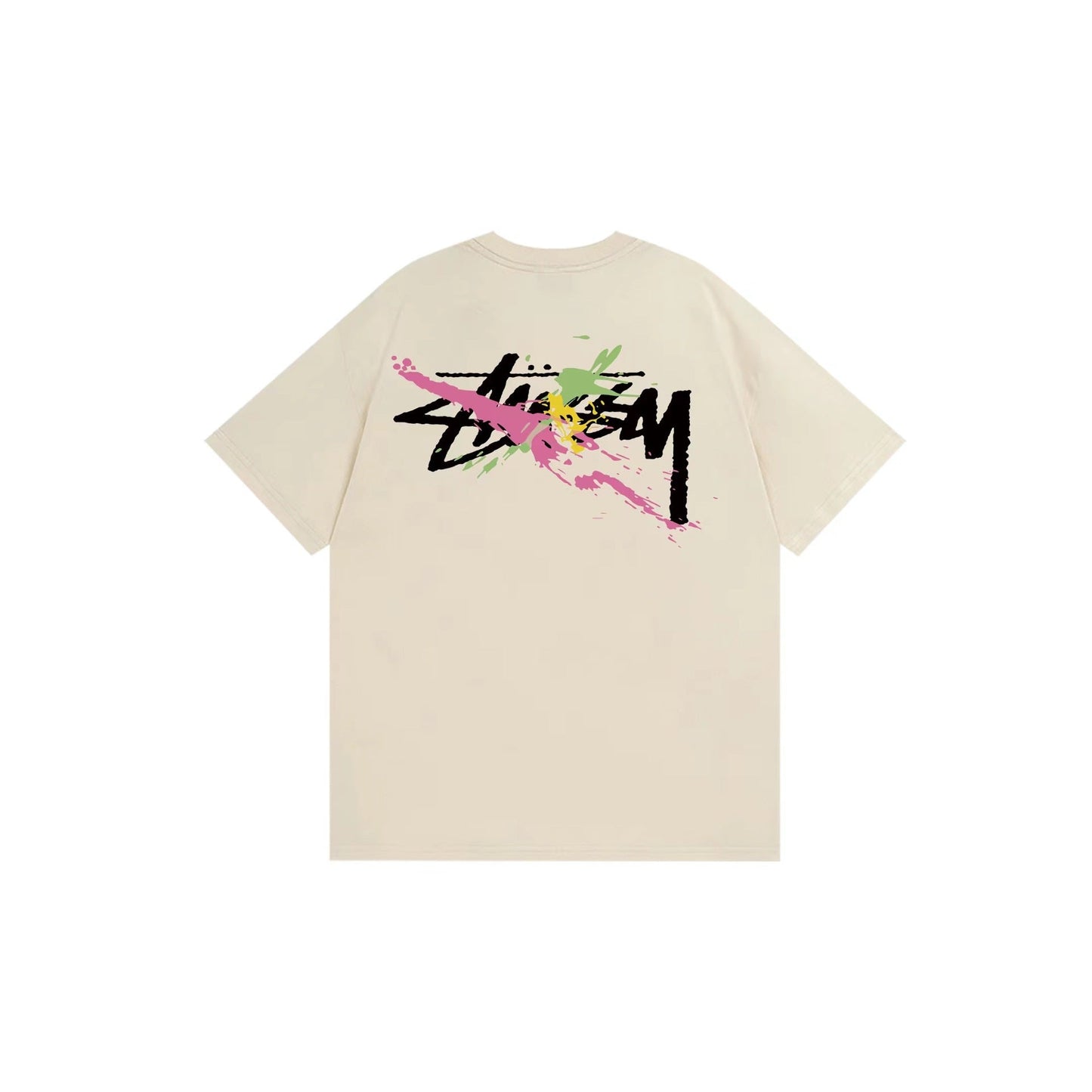 Stussy T Shirts Loose Casual T-Shirts Same for Men and Women