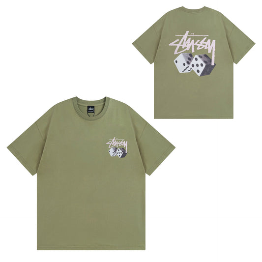 Stussy T Shirts Casual Versatile Loose T Shirts Couple