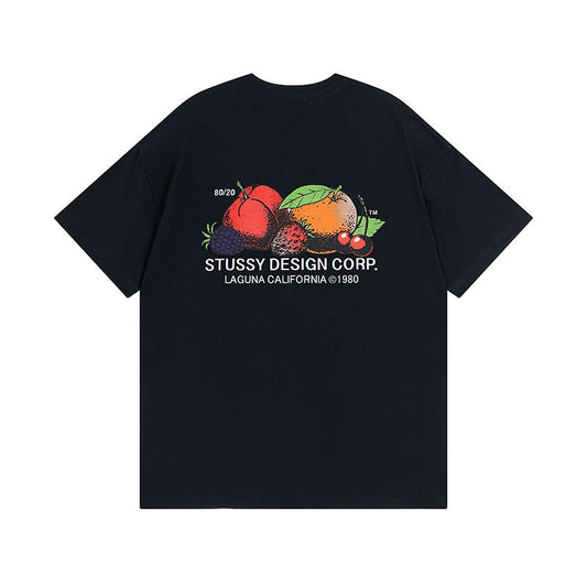 Stussy T Shirts Casual Loose Couple T Shirts