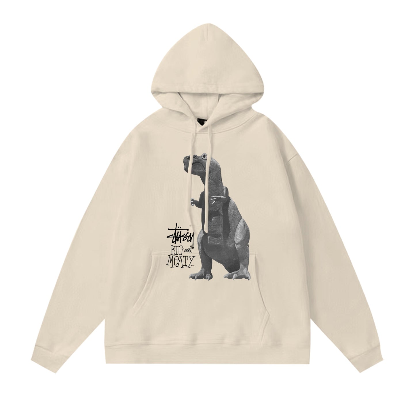 Stussy Hoodie Fall/Winter Fleece Hooded Sweater