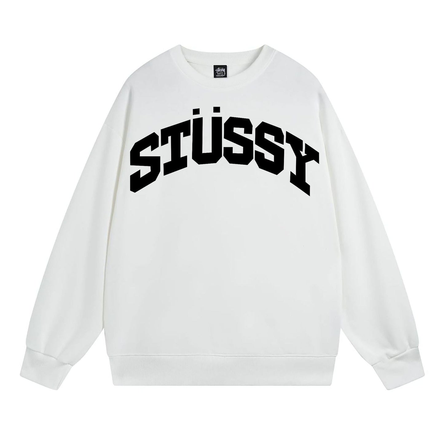 Stussy Sweatshirts Crew Neck Fleece Sweater