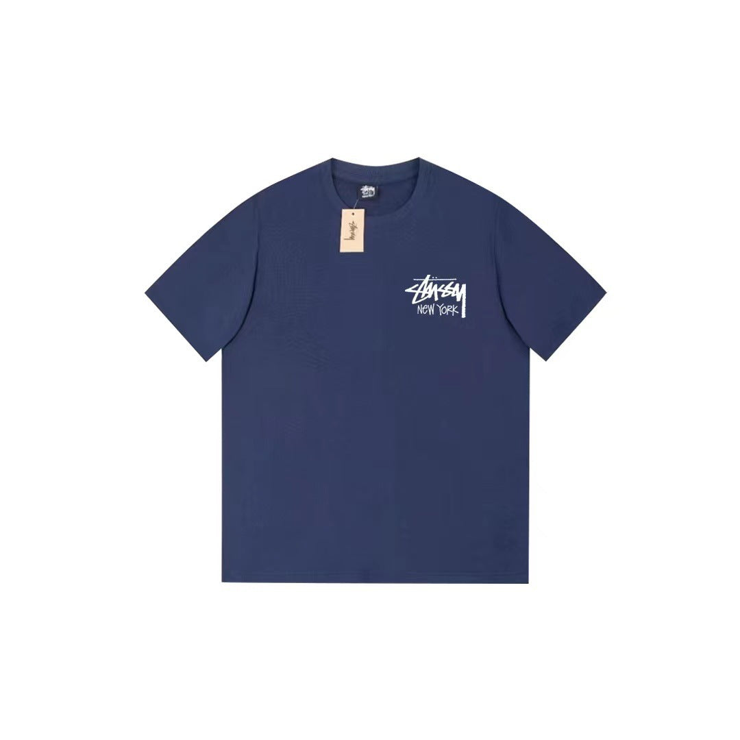 Stussy T Shirts Loose Casual T-Shirts Same for Men and Women