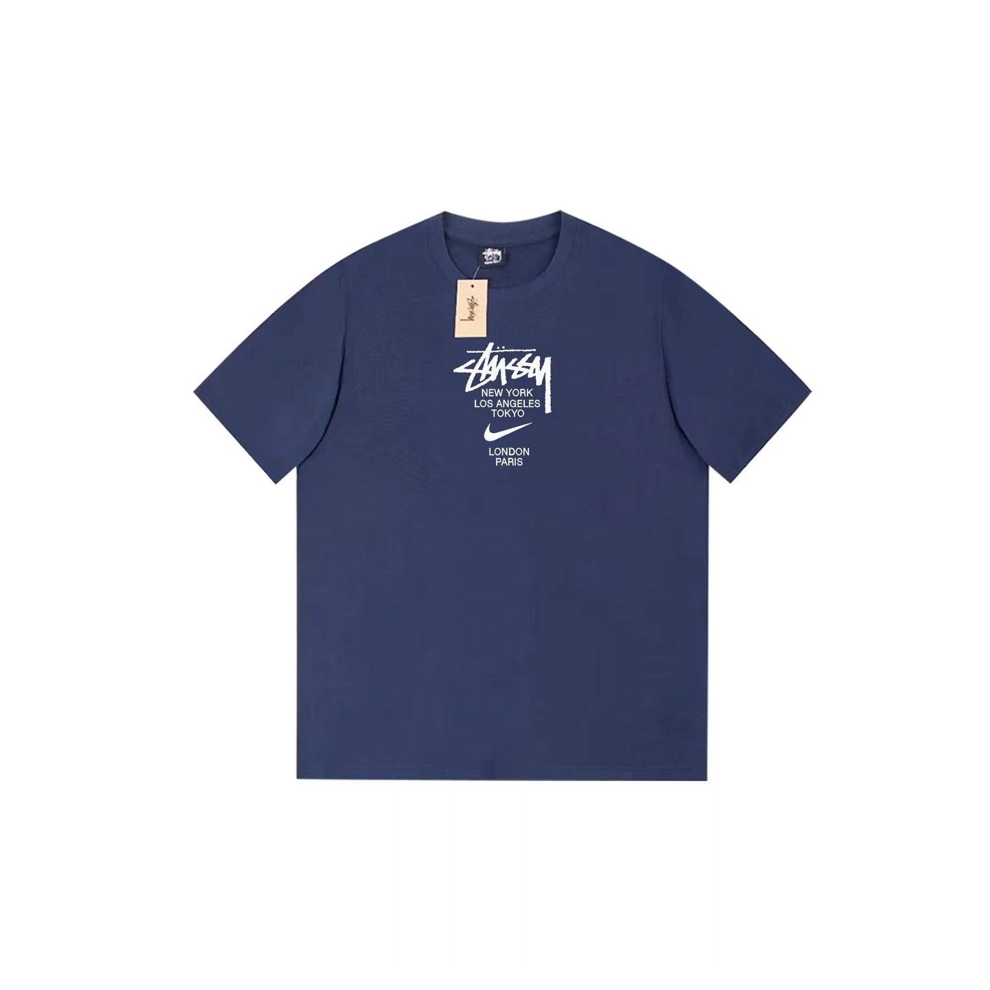 Stussy T Shirts Loose Casual T-Shirts Same for Men and Women
