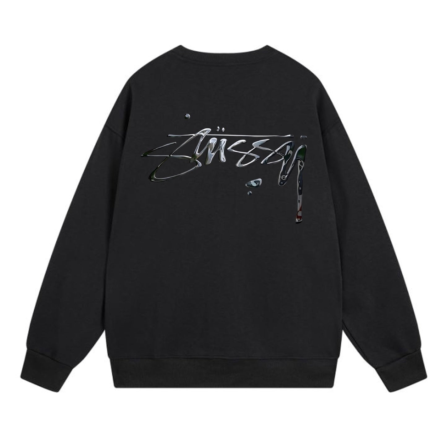 Stussy Sweatshirts Crew Neck Fleece Sweater