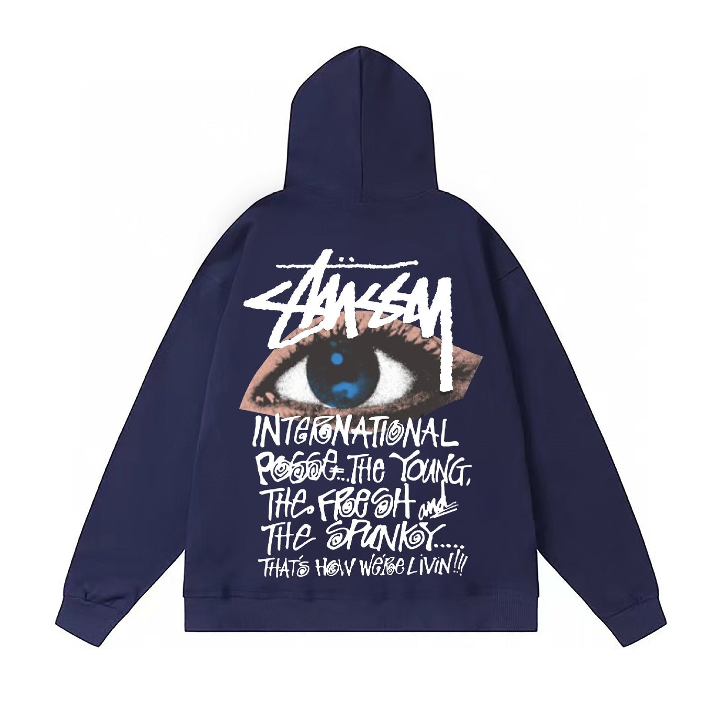 Stussy Hoodie Fleece Hooded Sweater