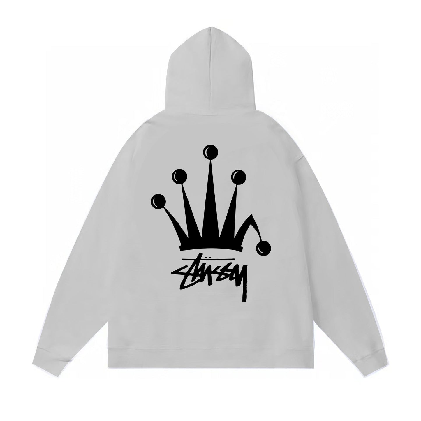 Stussy Hoodie Fall/Winter Fleece Hooded Sweater
