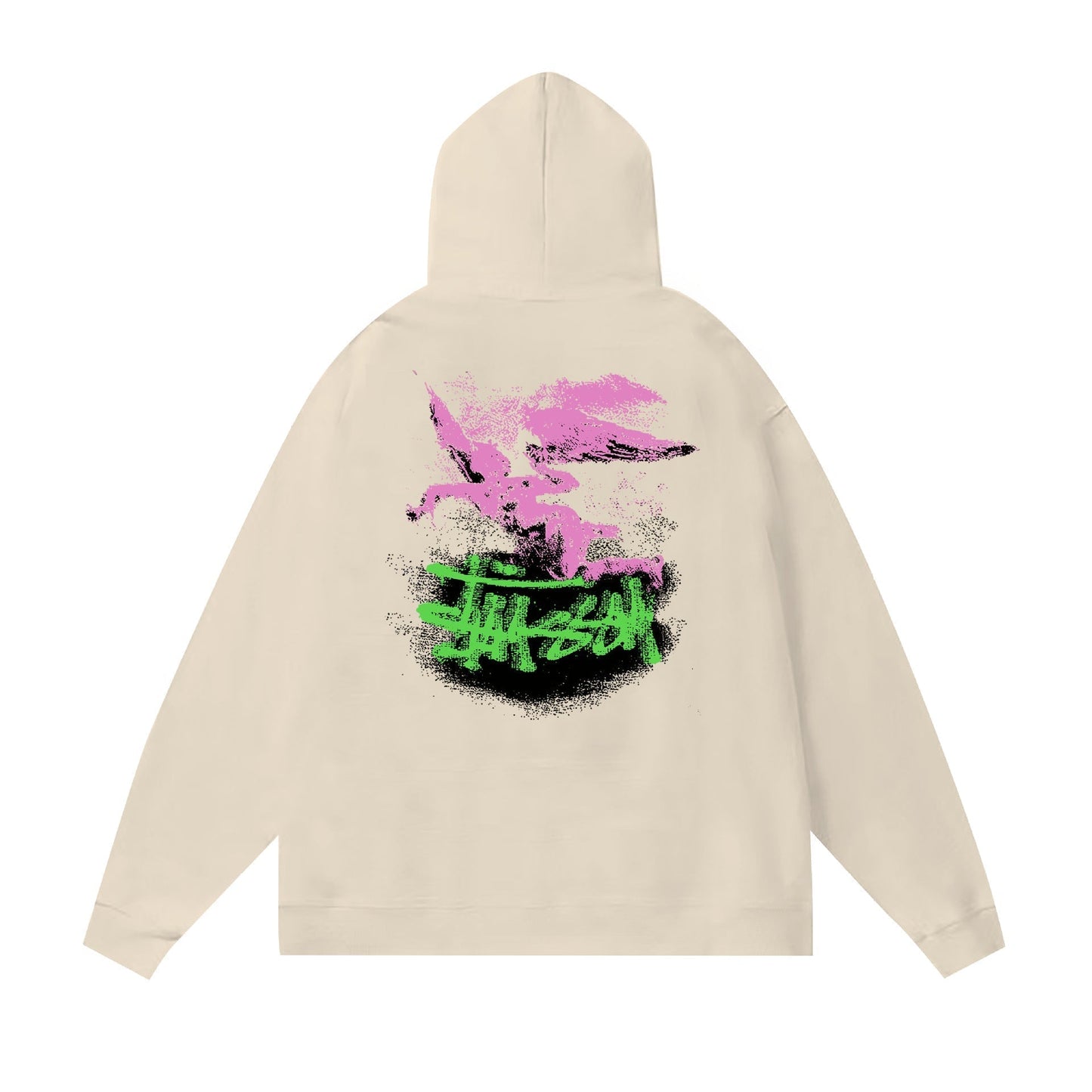 Stussy Hoodie Fall/Winter Fleece Hooded Sweater