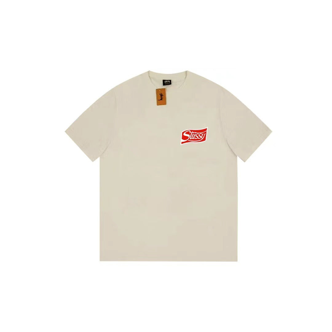 Stussy T Shirts Loose Casual T-Shirts Same for Men and Women