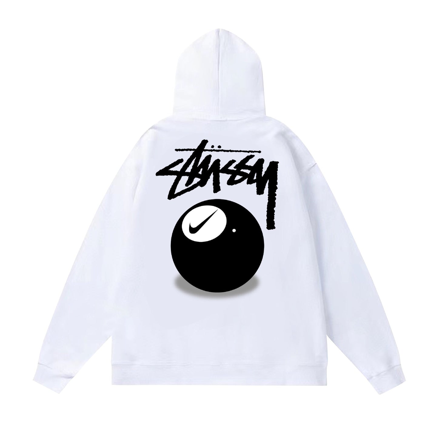 Stussy Hoodie Fall/Winter Fleece Hooded Sweater