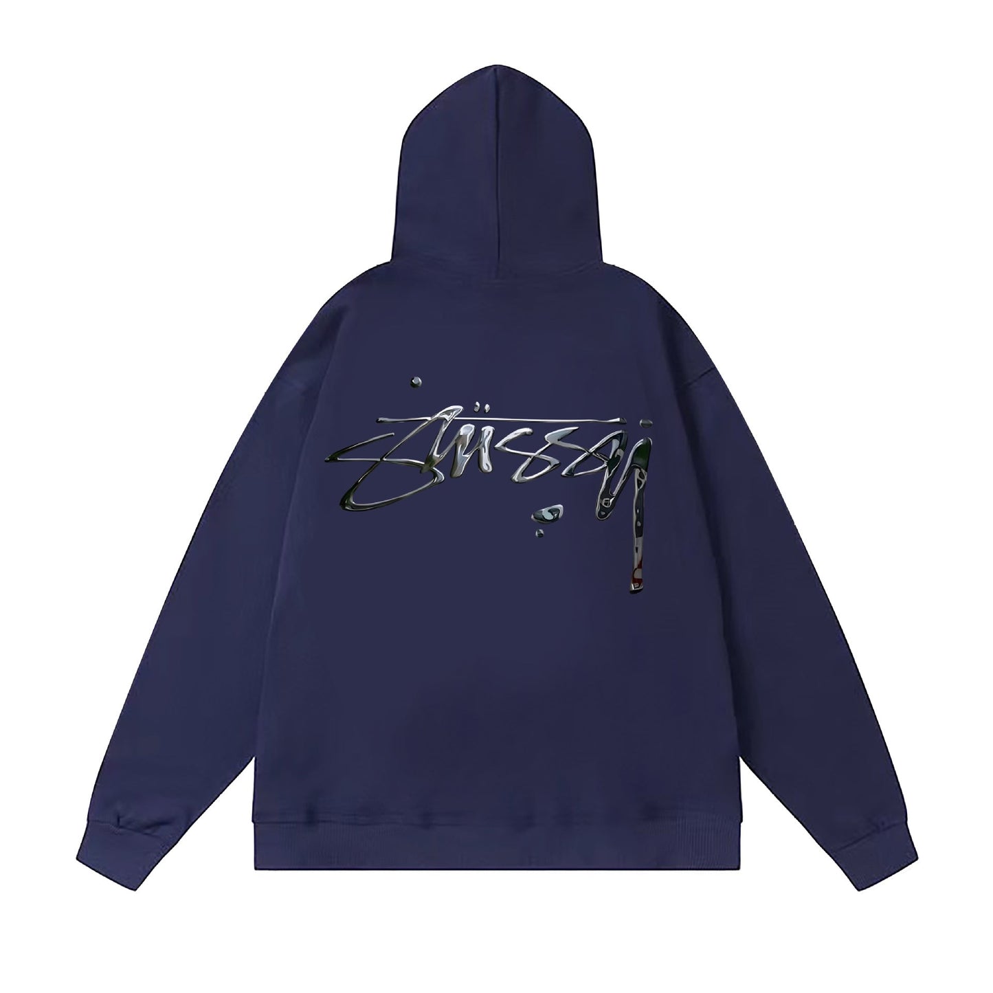 Stussy Hoodie Fall/Winter Fleece Hooded Sweater