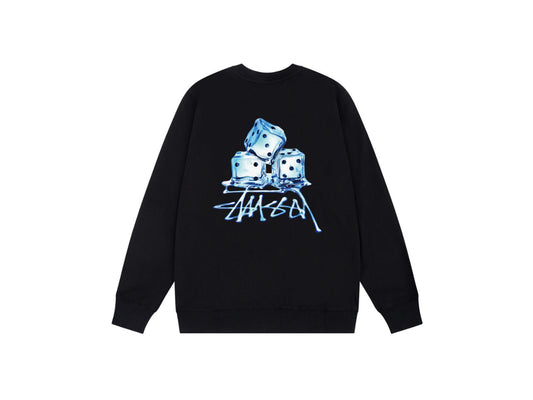 Stussy Sweatshirts Classic Print Fashion Sweater